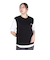 チャムス（CHUMS）半袖Tシャツ + ベスト キーストーン レイヤードTシャツ CH10-1493-K001 ブラック 重ね着 セット