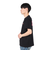 チャムス（CHUMS）半袖Tシャツ エルブレスコラボ LB ロゴ Glow Tシャツ CH01-2574-K001 ブラック 蓄光 綿100