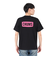 チャムス（CHUMS）半袖Tシャツ エルブレスコラボ LB ロゴ Glow Tシャツ CH01-2574-K001 ブラック 蓄光 綿100