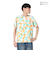 チャムス（CHUMS）半袖Tシャツ エルブレスコラボ LB ロゴ Glow Tシャツ CH01-2574-Z358 オレンジ×グリーン 蓄光 綿100