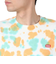 チャムス（CHUMS）半袖Tシャツ エルブレスコラボ LB ロゴ Glow Tシャツ CH01-2574-Z358 オレンジ×グリーン 蓄光 綿100
