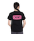 チャムス（CHUMS）半袖Tシャツ エルブレスコラボ LB ロゴ Glow Tシャツ CH11-2574-K001 ブラック 蓄光 綿100