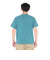 チャムス（CHUMS）半袖Tシャツ チャムススターハリケーンTシャツ CH01-2529-T041 ターコイズ 綿100 ピグメント加工
