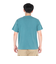 チャムス（CHUMS）半袖Tシャツ チャムススターハリケーンTシャツ CH01-2529-T041 ターコイズ 綿100 ピグメント加工