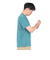 チャムス（CHUMS）半袖Tシャツ チャムススターハリケーンTシャツ CH01-2529-T041 ターコイズ 綿100 ピグメント加工
