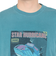 チャムス（CHUMS）半袖Tシャツ チャムススターハリケーンTシャツ CH01-2529-T041 ターコイズ 綿100 ピグメント加工