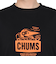 チャムス（CHUMS）半袖Tシャツ スペースブービーTシャツ CH01-2545-K001 ブラック 綿100 オーバーサイズ