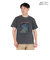 チャムス（CHUMS）半袖Tシャツ チャムススターハリケーンTシャツ CH01-2529-K001 ブラック 綿100 ピグメント加工