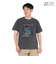 チャムス（CHUMS）半袖Tシャツ チャムススターハリケーンTシャツ CH01-2529-K001 ブラック 綿100 ピグメント加工