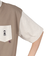 コールマン（Coleman）バイカラー ポケット 半袖Tシャツ X5534A BEG
