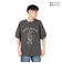 クリフメイヤー（KRIFF MAYER）クリフラビットピグメントTシャツ 2447201:17:CHARCOAL