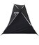 ロゴス（LOGOS）ポップアップテント サンシェード キャンプ Black UV フルパラシェード-BA 71805582