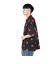 ゴースローキャラバン（GOSLOWCARAVAN）ブッチャー総柄プリント半袖シャツ 340207 BLK