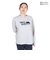 ホールアース（Whole Earth）長袖 BEAR Tシャツ WE2TDZ53 GRY ライトグレー 速乾