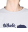 ホールアース（Whole Earth）長袖 BEAR Tシャツ WE2TDZ53 GRY ライトグレー 速乾