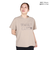 ホールアース（Whole Earth）半袖 ロゴ Tシャツ WE2TDZ54 BEG ベージュ 速乾