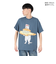 ゴースローキャラバン（GOSLOWCARAVAN）DOMDOM×GSC びたびたバターフィッシュ猫 半袖Tシャツ 341962 BLU ブルー