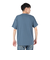 ゴースローキャラバン（GOSLOWCARAVAN）DOMDOM×GSC びたびたバターフィッシュ猫 半袖Tシャツ 341962 BLU ブルー
