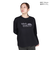 ホールアース（Whole Earth）長袖 BEAR Tシャツ WE2TDZ53 BLK ブラック 速乾