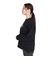 ホールアース（Whole Earth）長袖 BEAR Tシャツ WE2TDZ53 BLK ブラック 速乾