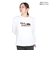 ホールアース（Whole Earth）長袖 BEAR Tシャツ WE2TDZ53 WHT ホワイト 速乾