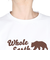 ホールアース（Whole Earth）長袖 BEAR Tシャツ WE2TDZ53 WHT ホワイト 速乾