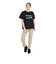 ホールアース（Whole Earth）半袖 ロゴ Tシャツ WE2TDZ54 BLK ブラック 速乾