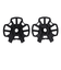 bca（BACKCOUNTRY ACCESS）ポール 登山 小物 SCEPTER 3S BK/OR C2305007010