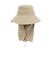 ホールアース（Whole Earth）帽子 ハット トレッキング 登山 VOLUME SUNSHADE ハット WE2TDZ61 BEG