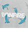 ボンファイア（Bonfire）半袖Tシャツ Kingfisher 50BNF5SCD2377 GRY グレー