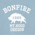 ボンファイア（Bonfire）半袖Tシャツ Wild boar 50BNF5SCD2374 LBLU ライトブルー