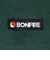 BonFire（Bonfire）半袖Tシャツ Big valley 50BNF5SCD2378 DGRN ダークグリーン