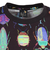 ゴースローキャラバン（GOSLOWCARAVAN）半袖Tシャツ ストレッチサッカー 総柄プリントTシャツ 346124 BLK ブラック 速乾