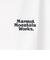 マーモット（Marmot）半袖Tシャツ MMW エンブロイダリーTシャツ MTSS25MST064-C002 ホワイト 速乾