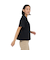 ホールアース（Whole Earth）カットソー 半袖 LONG COOL Tシャツ WE2TDZ57 BLK 冷感 速乾