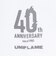 ユニフレーム（UNIFLAME）半袖 40周年記念Tシャツ 781050
