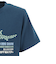 クリフメイヤー（KRIFF MAYER）ジュニア 楽LUCK-Tシャツ サメ J2444307:79:NAVY