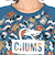 チャムス（CHUMS）スプラッシュ ブービー フェイス 長袖 Tシャツ CH11-2541-Z354