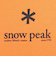 スノーピーク（snow peak）半袖Tシャツ CYL ORANGE SP-TS-25SU002 054