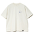 ゴースローキャラバン（GOSLOWCARAVAN）スクエアロゴゆったりTシャツ 341915B IVY
