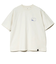 ゴースローキャラバン（GOSLOWCARAVAN）スクエアロゴゆったりTシャツ 341915B IVY