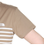 ザ・ノース・フェイス（THE NORTH FACE）半袖Tシャツ ショートスリーブパネルボーダーティー NTW32406 CK カーキ 速乾