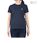 ザ・ノース・フェイス（THE NORTH FACE）半袖Tシャツ フラッシュドライ スモール ロゴ コットン NTW32534 UN ネイビー
