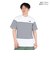 ザ・ノース・フェイス（THE NORTH FACE）半袖Tシャツ ショートスリーブパネルボーダーティー NT32406 W2 ホワイト 速乾