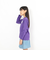 ザ・ノース・フェイス（THE NORTH FACE）キッズ ロングスリーブスモールスクエアロゴTシャツ NTJ32357 TP
