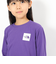ザ・ノース・フェイス（THE NORTH FACE）キッズ ロングスリーブスモールスクエアロゴTシャツ NTJ32357 TP