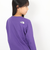 ザ・ノース・フェイス（THE NORTH FACE）キッズ ロングスリーブスモールスクエアロゴTシャツ NTJ32357 TP