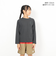 ザ・ノース・フェイス（THE NORTH FACE）キッズ ロングスリーブスモールスクエアロゴTシャツ NTJ32357 AG