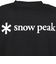 スノーピーク（snow peak）ロゴ Tシャツ 半袖 Printed Rogo T-Shirt BK NSD-TS-25AU004 019