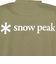スノーピーク（snow peak）ロゴ Tシャツ 半袖 Printed Rogo T-Shirt OL NSD-TS-25AU004 066